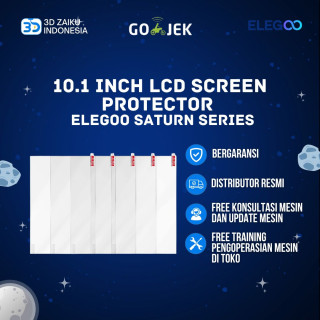 Original ELEGOO Saturn Series 10.1 Inch LCD Screen Protector Isi 5 Pcs - Isi 5 pcs